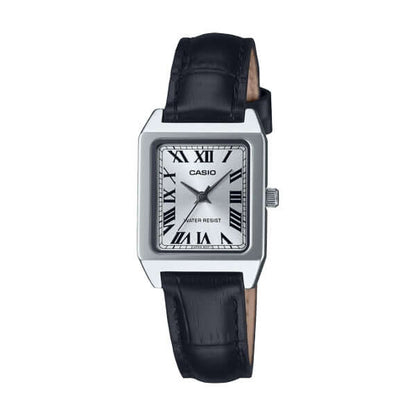 CASIO COLLECTION Mod. TANK LEATHER - WHITE Lady,Lady Ready Stocked Watches,READY STOCKED WATCHES,Watches,Watches - Accessories,Women,Wristwatch
