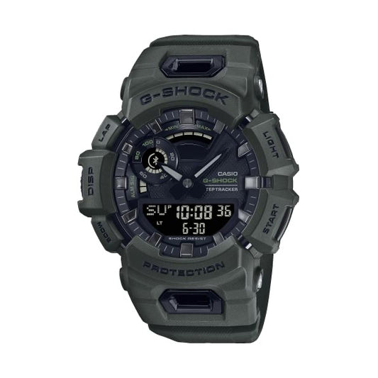 CASIO G-SHOCK Mod. G-SQUAD Bluetooth URBAN UTILITY SERIE watch, 20 ATM water resistant, quartz movement, resin case and strap, for gents.