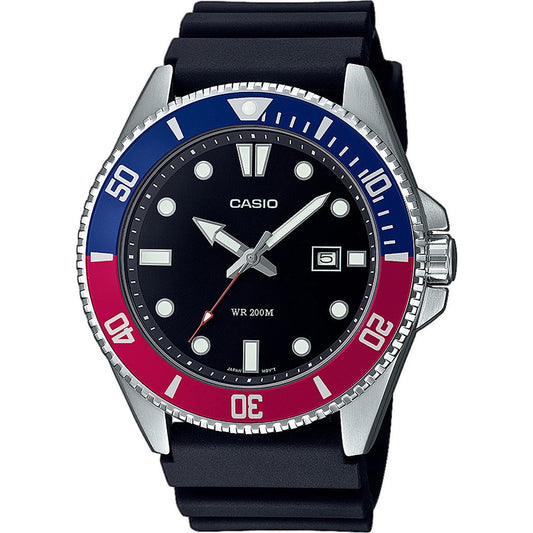 CASIO SPORT Mod. DIVER DATE 200M - BLACK Category-Watches,Gent Ready stocked Watches,Men,READY STOCKED WATCHES,Watches - Accessories,Wristwatch
