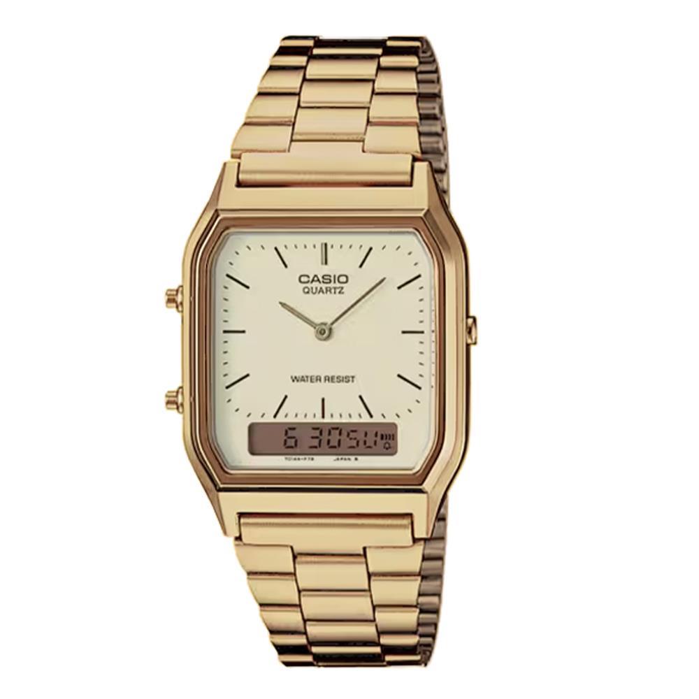 CASIO VINTAGE Mod. EDGY COLLECTION SUNRAY DIAL - GOLD Gent Ready stocked Watches,Lady Ready Stocked Watches,Men,READY STOCKED WATCHES,Unisex,Women,Wristwatch