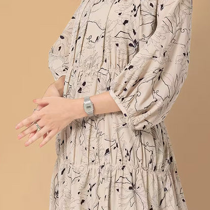 CASIO VINTAGE Mod. ICONIC MINI STEEL - CREAM