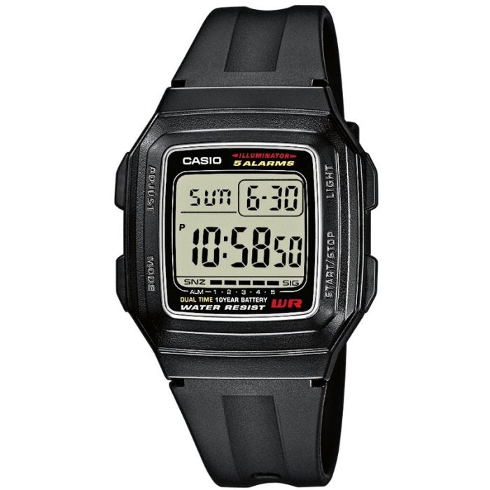 CASIO VINTAGE Mod. ILLUMINATOR 10 YEARS BATTERY - BLACK