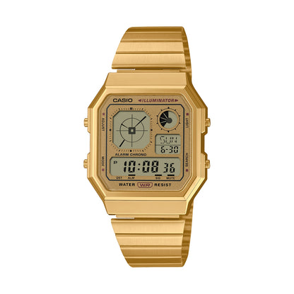 CASIO VINTAGE Mod. RETRO FUTURE EDGY COLLECTION - FULL GOLD WATCHES
