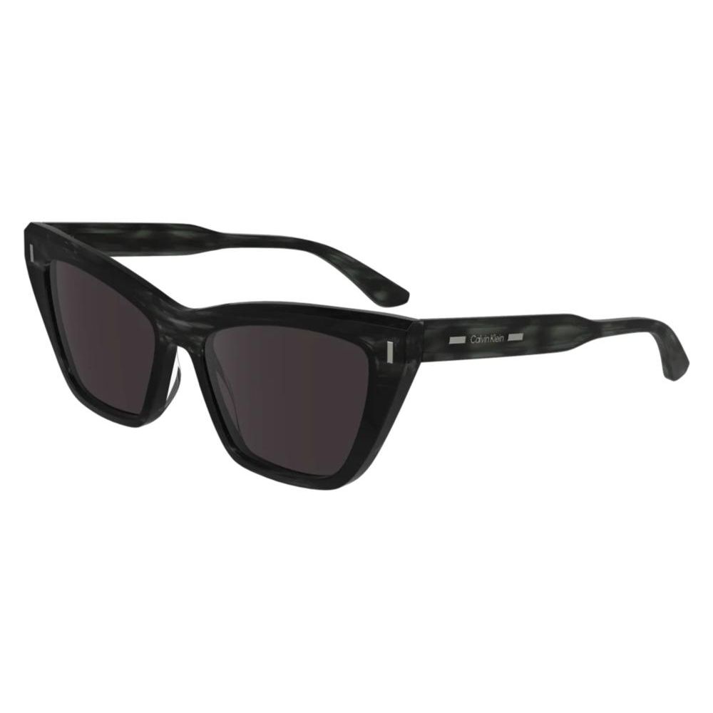 CALVIN KLEIN MOD. CK24505S lady's acetate sunglasses in black