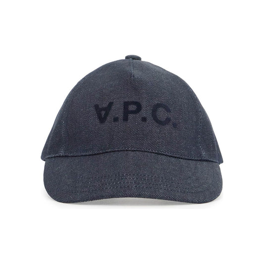 A.P.C. 'eden denim baseball cap for Scarves Hats & Gloves A.P.C. Dark Slate Gray