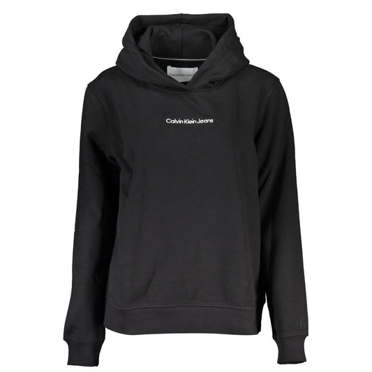 Calvin Klein Black Cotton Women's Sweatshirt