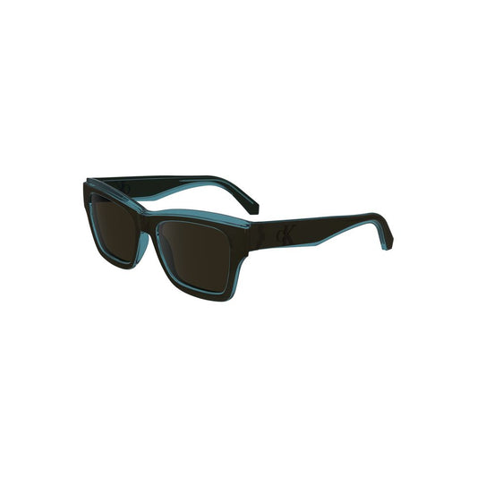 Calvin Klein Brown Bio-Based Fabric Men Sunglasses