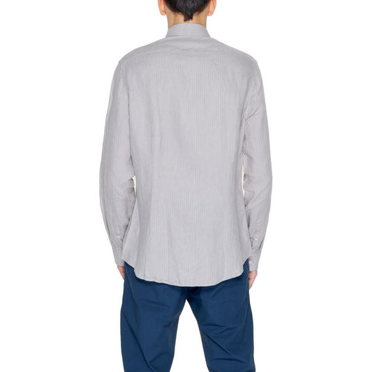 Calvin Klein Calvin Klein Beige Linen Shirt CA-13226100127-39 1728,39,42,44,71956299936,Beige,Calvin Klein,Clothing,Men,Men - Clothing,New with tags,Shirts - Men - Clothing