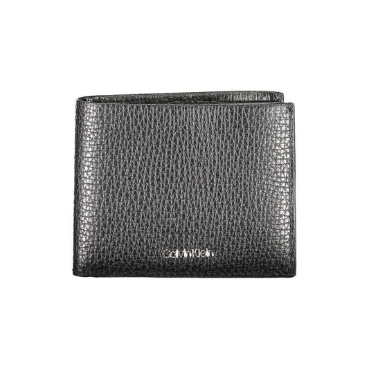 Calvin Klein Black Leather Wallet 1728,67403481248,Bags,Black,Calvin Klein,Men,Men - Bags,New with tags,Wallets - Men - Bags CA-14278
