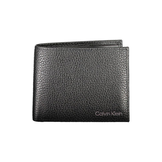 Calvin Klein Black Leather Wallet 1728,67403481248,Bags,Black,Calvin Klein,Men,Men - Bags,New with tags,Wallets - Men - Bags CA-16830