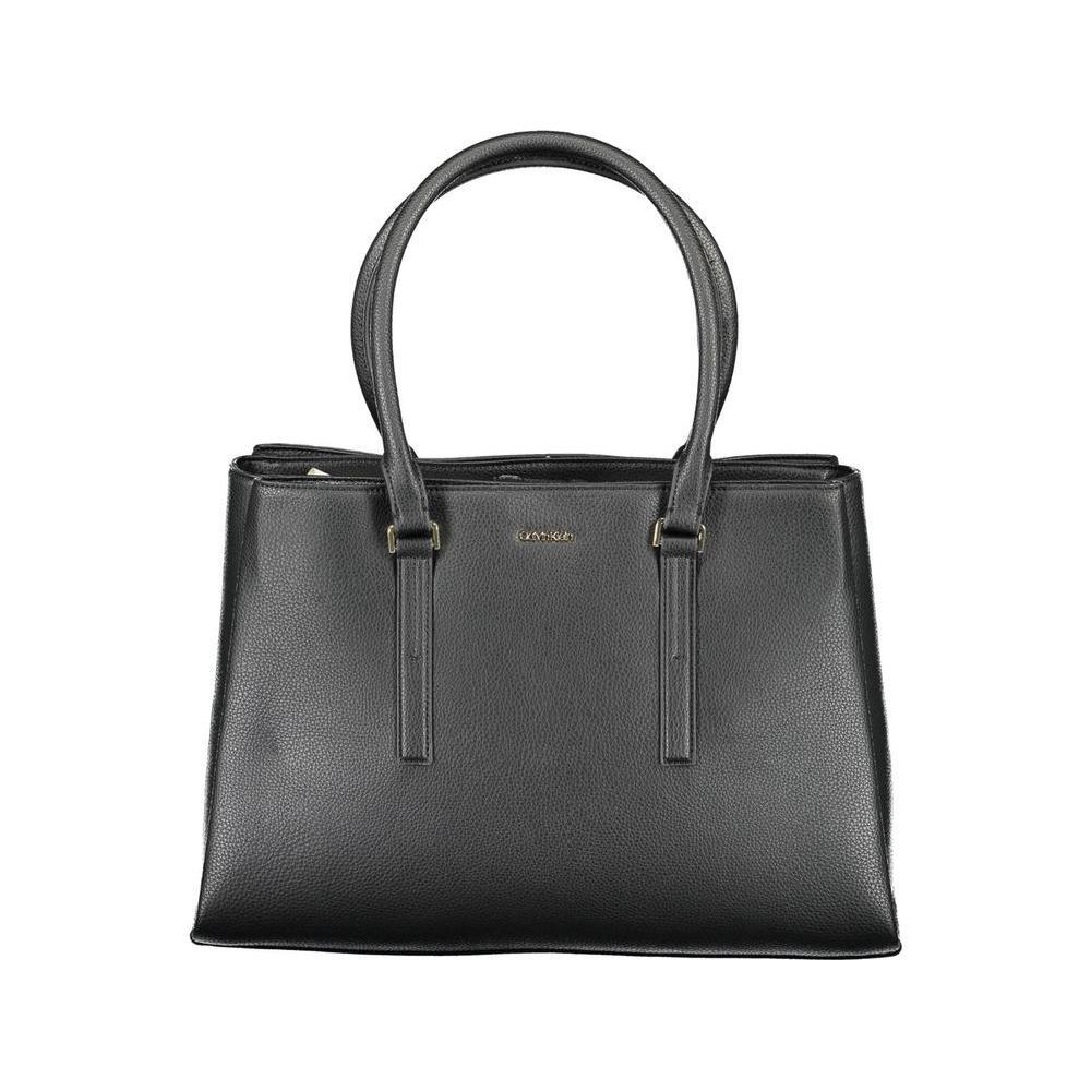 Front view with bag zipped and handles upright.