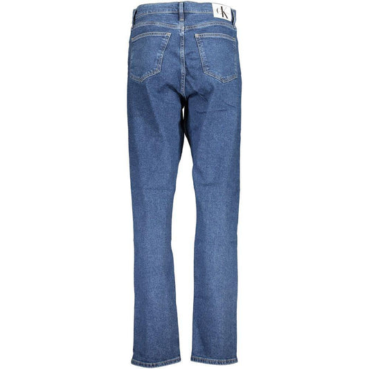 Calvin Klein Calvin Klein Blue Cotton Jeans & Pant CA-25484-W25 | L32 1728,67403481248,Blue,Calvin Klein,Clothing,Jeans & Pants - Women - Clothing,New with tags,W25 | L32,W26 | L32,W28 | L32,W29 | L32,W30 | L32,Women,Women - Clothing