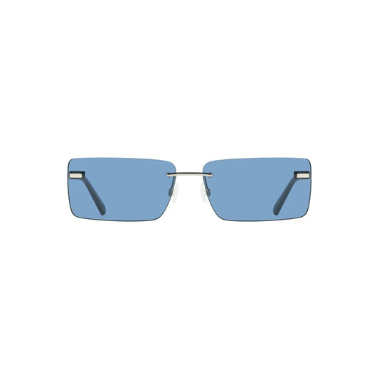 Calvin Klein Calvin Klein Blue Metal Women Sunglass CA-38313 1728,Blue,Calvin Klein,New with tags,Sunglasses for Women - Sunglasses,Women