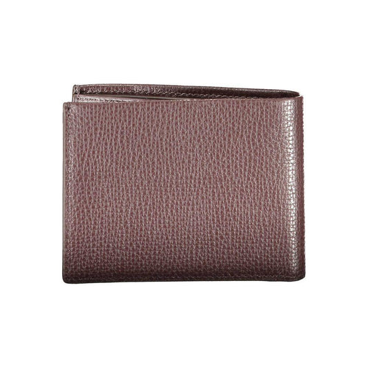 Calvin Klein Brown Leather Wallet 1728,67403481248,Bags,Brown,Calvin Klein,Men,Men - Bags,New with tags,Wallets - Men - Bags CA-14271