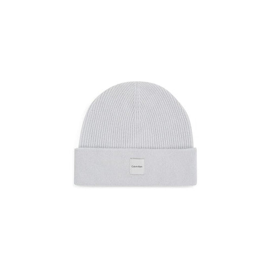 Calvin Klein Calvin Klein Gray Cashmere Hat CA-16493300137-ONE SIZE 1728,71956299936,Calvin Klein,Gray,Hats - Women - Accessories,New with tags,One Size,Women