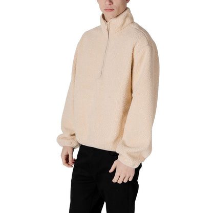 Calvin Klein Jeans Cream Recycled Polyester Shell Jacket