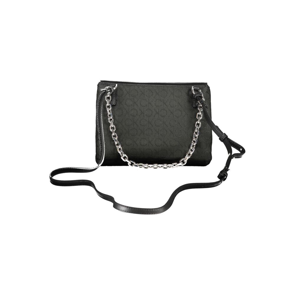 Calvin Klein Nero Polyurethane Woman Shoulder Bag
