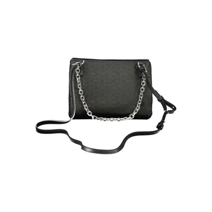 Calvin Klein Nero Polyurethane Woman Shoulder Bag