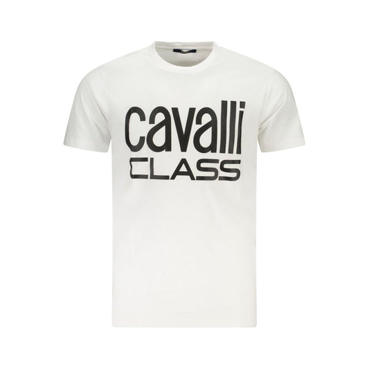 Cavalli Class Cavalli Class White Cotton T-Shirt CA-36718-M 1728,67403481248,Cavalli Class,Clothing,M,Men,Men - Clothing,New with tags,T-Shirts - Men - Clothing,White,XXL