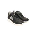 Cerruti 1881 Blue Leather Men Sneaker CE-24467-EU42/US9-FBB-300
