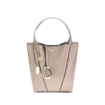 Chloé Beige Calf Leather Bos Taurus Shoulder Bag