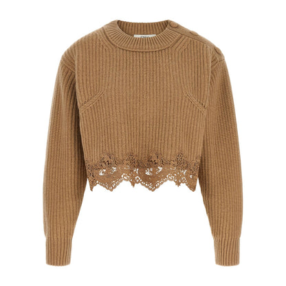 Chloé Beige Wool Cardigan