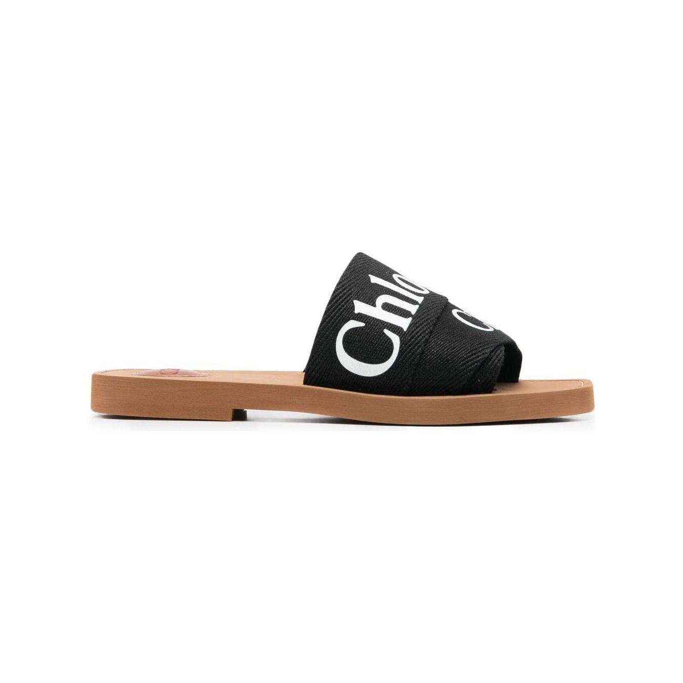Chloè Chloè Sandals Black CHC22U188Z3WOODY001 LDin,Spring - Summer 2024,Women,Women > Shoes,Women > Shoes > Sandals,Yes Eu