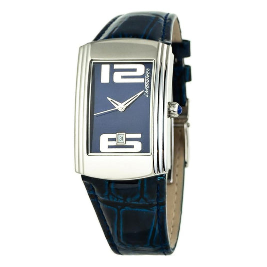 Chronotech Chronotech Blue Leather Watch CHCT7017B09AC 1728,Blue,Chronotech,New with tags,Unisex,Unisex Watches - Watches