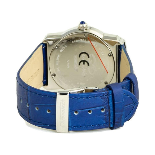 Chronotech Chronotech Blue Leather Watch CHCT7279B09AC 1728,Blue,Chronotech,New with tags,Watches for Women - Watches,Women