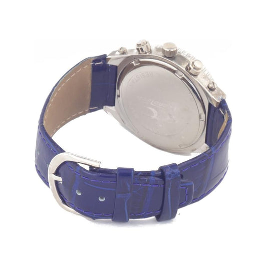 Chronotech Chronotech Blue Leather Watch CHCT7284S03AC 1728,Blue,Chronotech,New with tags,Watches for Women - Watches,Women