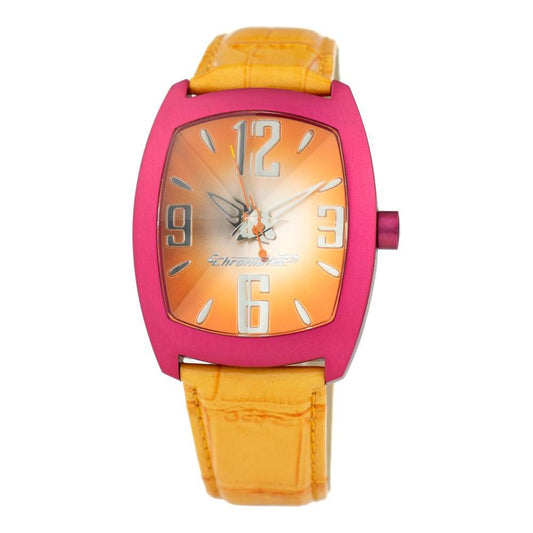 Chronotech Chronotech Orange Leather Watch CHCT2050M06AC 1728,Chronotech,New with tags,Orange,Unisex,Unisex Watches - Watches