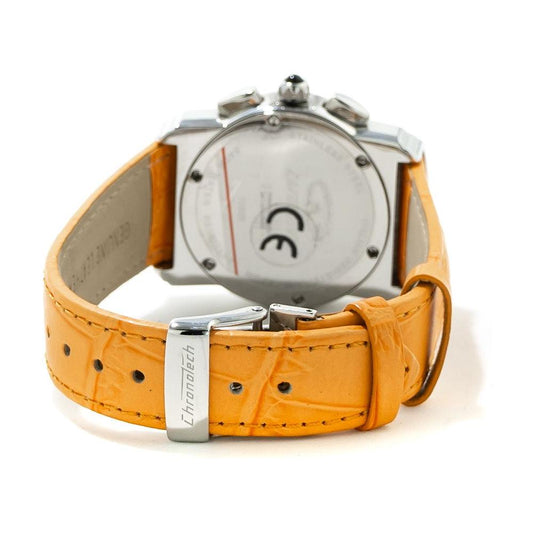 Chronotech Chronotech Orange Leather Watch CHCT7280B07AC 1728,67434610848,Chronotech,New with tags,Orange,Watches for Women - Watches,Women