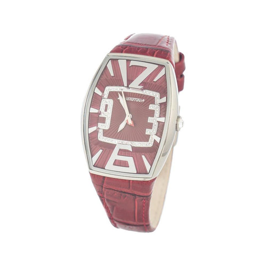 Chronotech Chronotech Red Leather Watch CHCT7019LS08AC 1728,Chronotech,New with tags,Red,Watches for Women - Watches,Women
