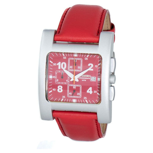 Chronotech Chronotech Red Leather Watch CHCT728004AC 1728,Chronotech,Men,New with tags,Red,Watches for Men - Watches