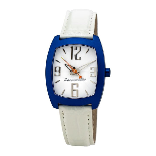 Chronotech Chronotech White Leather Watch CHCT2050M07AC 1728,67434610848,Chronotech,Men,New with tags,Watches for Men - Watches,White