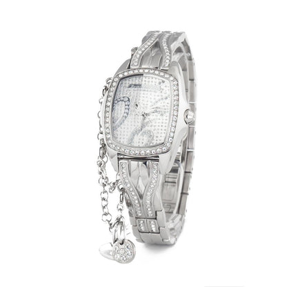 Chronotech Silver Stainless Steel Bracelet Watch