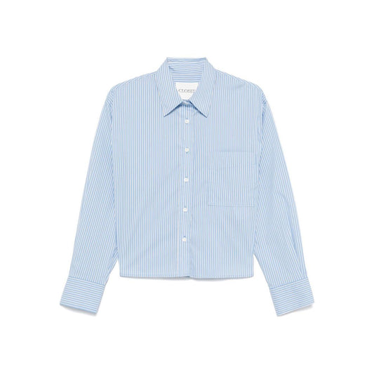 Closed Closed Shirts Blue LDin,Spring - Summer 2025,Women,Women > Clothing,Women > Clothing > Shirts,Yes Eu C9424222WST587-P25