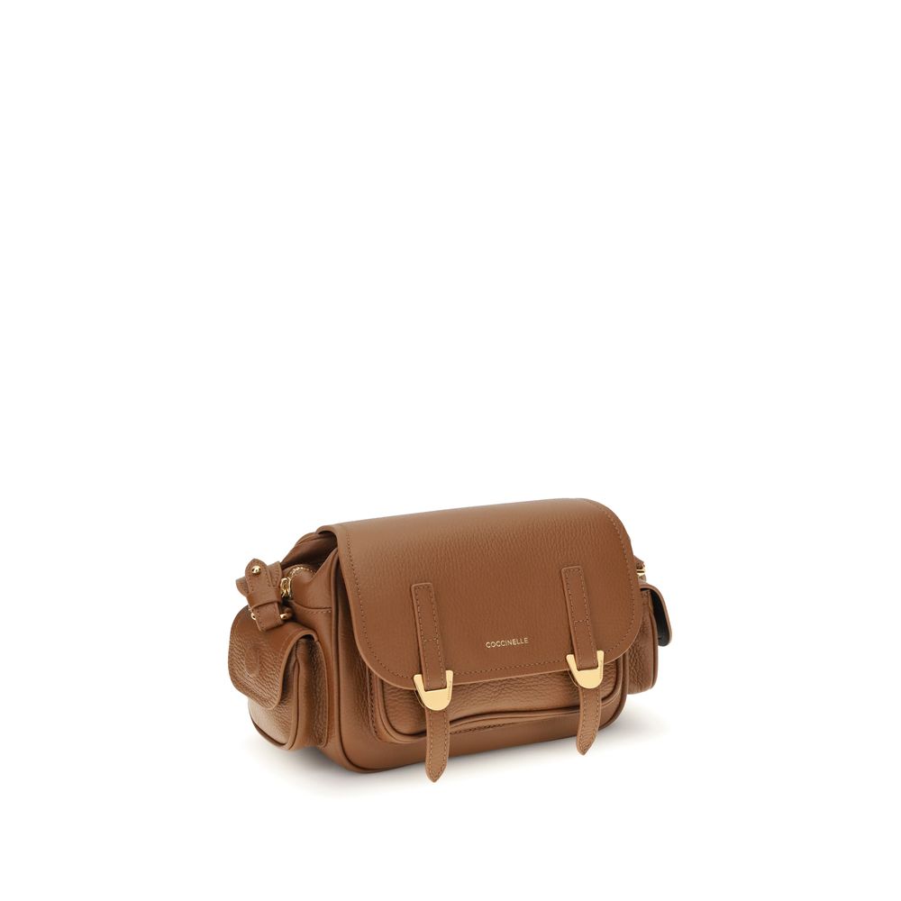 Coccinelle Brown Leather Shoulder Bag