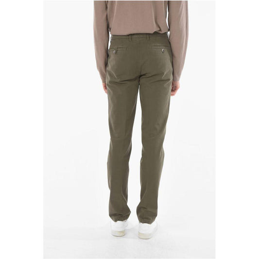 Corneliani Corneliani ID Cotton-twill M ALGA Chino Pants CO-P436564-W44 1728,74866327712,Army,Clothing,Corneliani,Jeans & Pants - Men - Clothing,Men,Men - Clothing,New with tags,W44