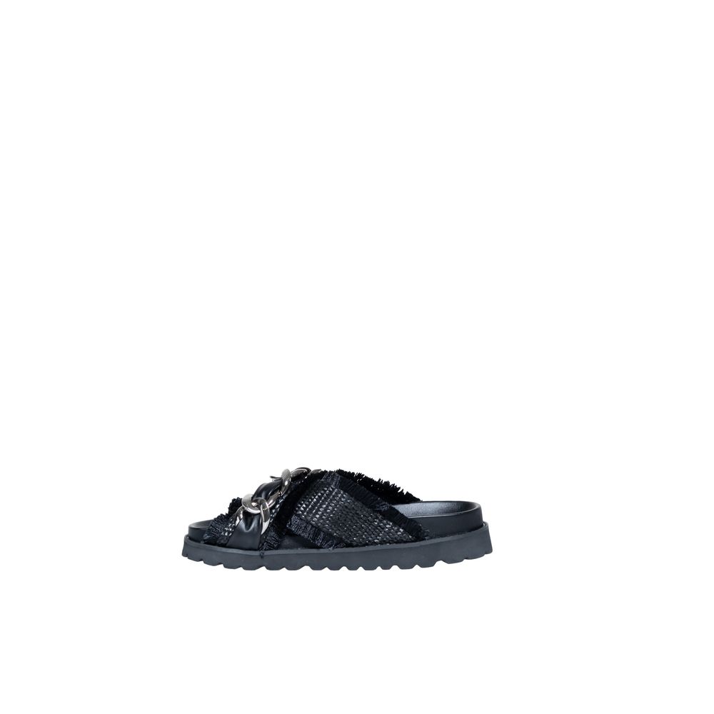 Cult Black Polyethylene Sandals