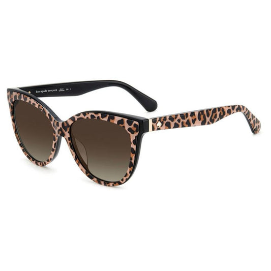KATE SPADE MOD. DAESHA_S acetate sunglasses for ladies with leopard print frame.
