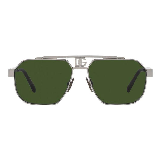 DOLCE & GABBANA MOD. DG 2294 SUNGLASSES & EYEWEAR DOLCE & GABBANA SUNGLASSES Dark Olive Green