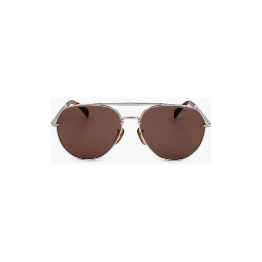 David Beckham Aviator Sunglasses with Metal Frame