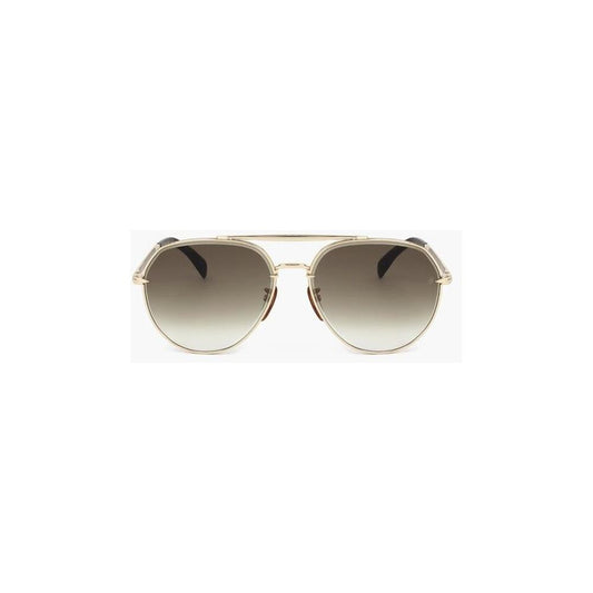 David Beckham David Beckham Aviator Sunglasses with Gradient Lenses DAP686729GD 1728,74866327712,David Beckham,Gold,Men,New with tags,Sunglasses for Men - Sunglasses
