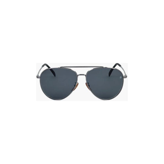 David Beckham Metal-framed Aviator Sunglasses
