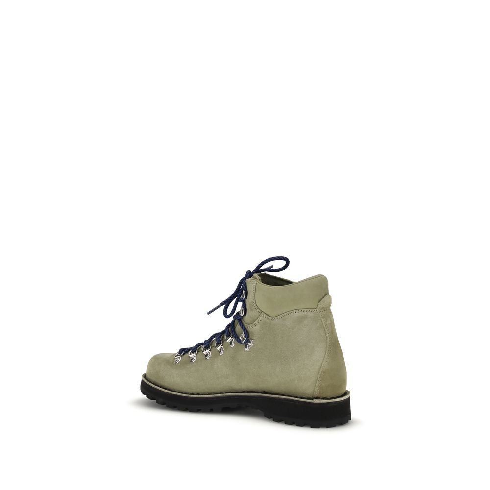 Diemme Bicolor Leather Lace-Up Boots