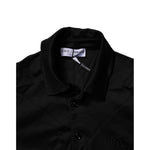 Dolce & Gabbana Black Cotton Collared Polo T-shirt