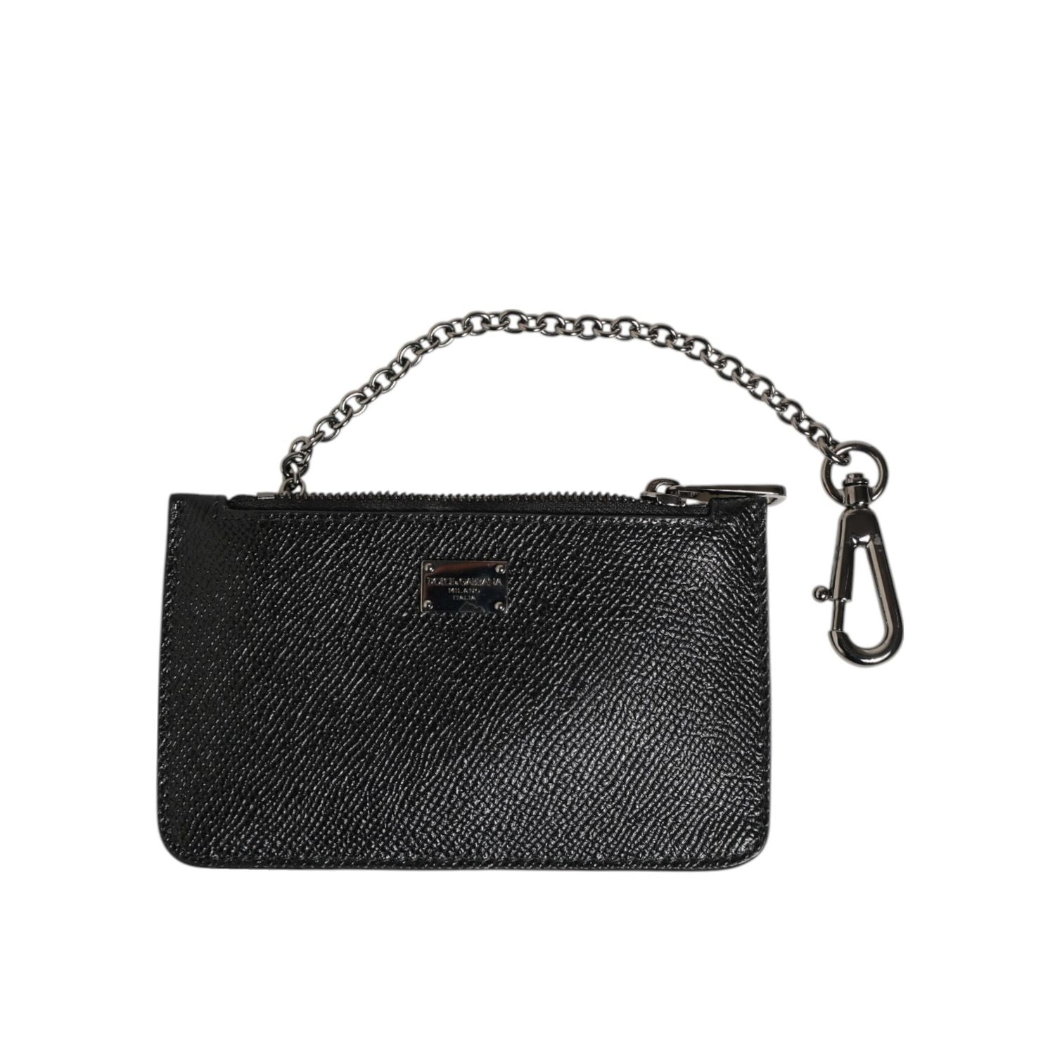 Front view with bag zipped and handles upright.