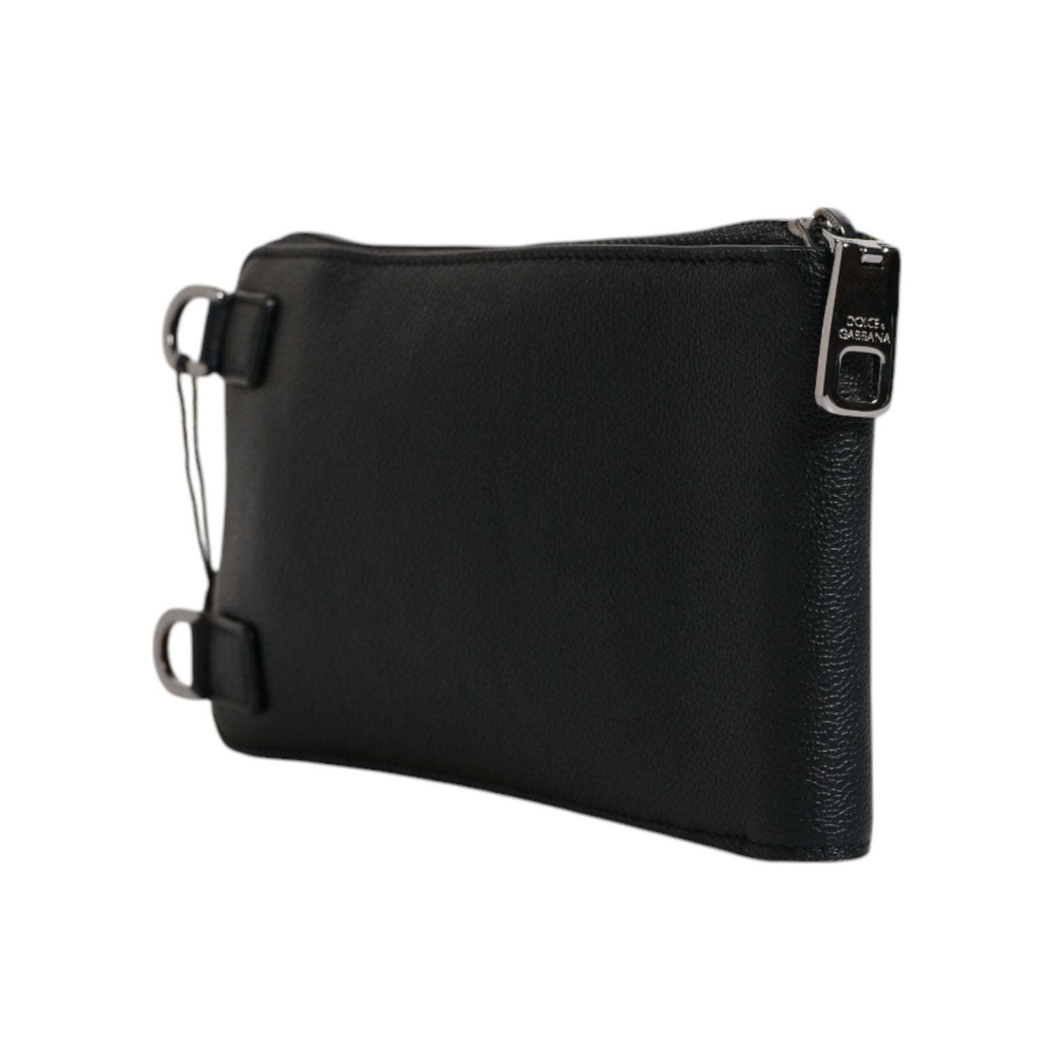 Front view with bag zipped and handles upright.