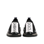 Dolce & Gabbana Black Sorrento Slip On Low Top Sneakers Shoes